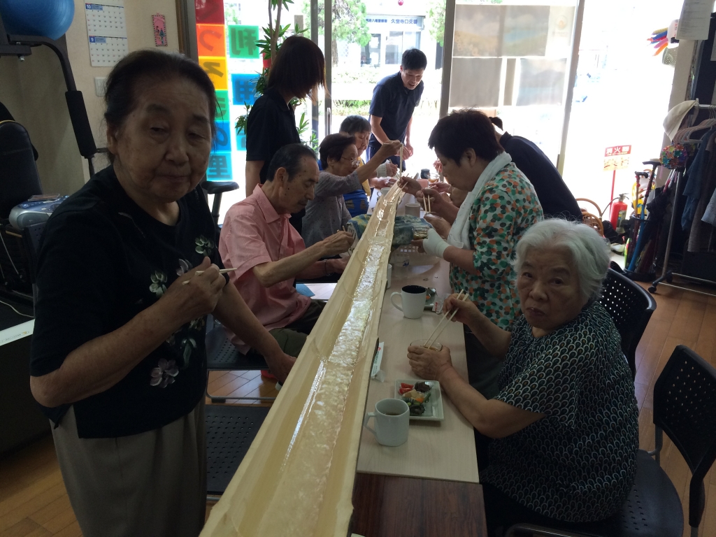 ♡流しそうめん♡