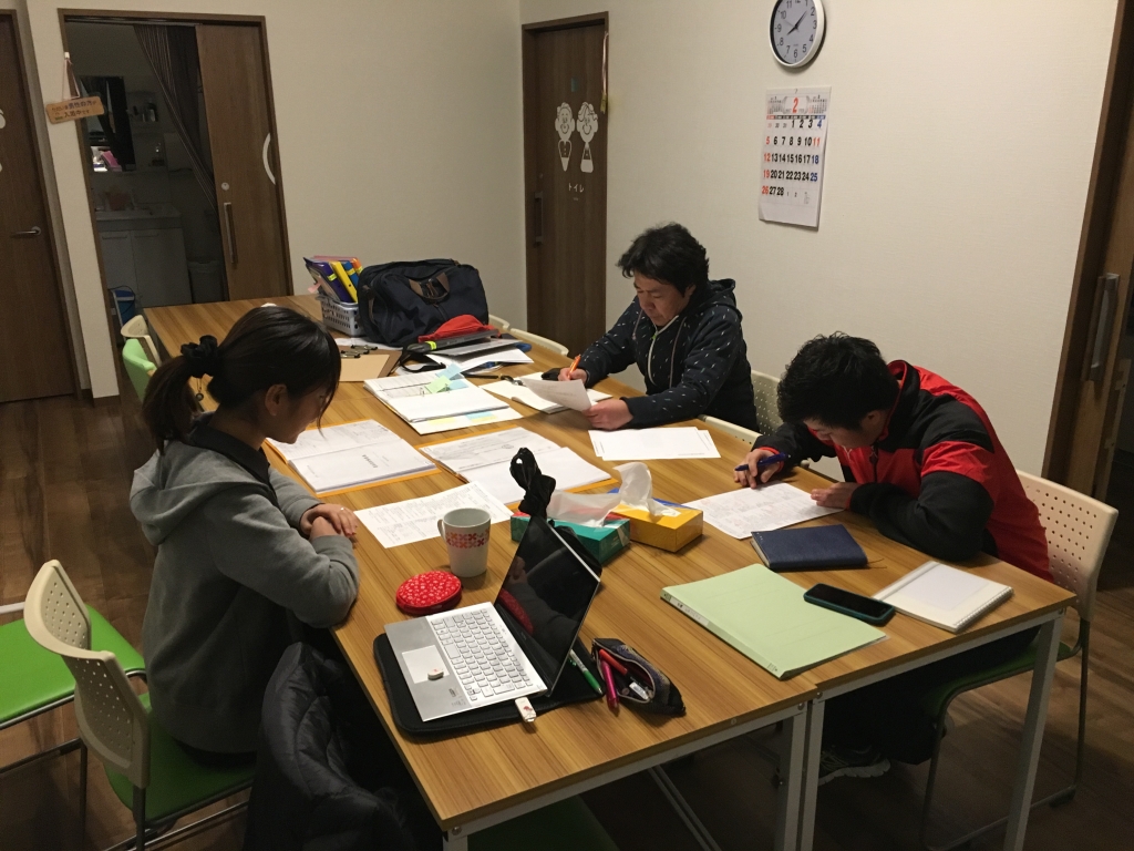 月に1回の機能訓練指導員の勉強会